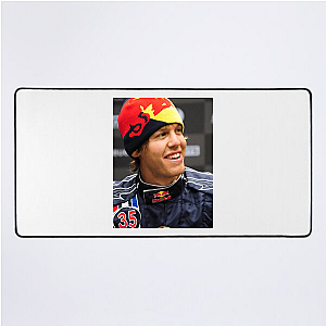 Sebastian Vettel The Youngest Quadruple Champ Sebastian Vettel Mouse Pads