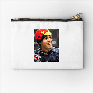 Sebastian Vettel The Youngest Quadruple Champ Sebastian Vettel Zipper Pouches