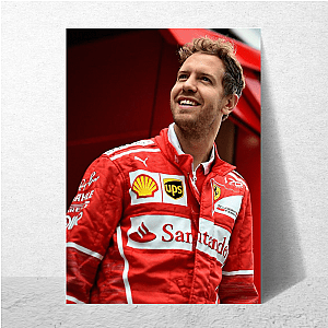 Sebastian Vettel F1 Legend Sebastian Vettel Posters