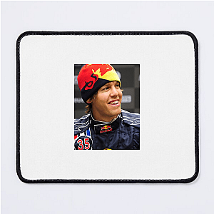 Sebastian Vettel The Youngest Quadruple Champ Sebastian Vettel Mouse Pads