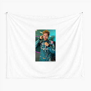 Sebastian Vettel Red Bull Reign Sebastian Vettel Tapestries