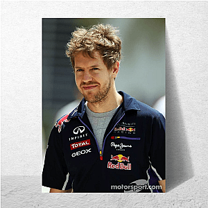 Sebastian Vettel Always Winning, Always Iconic Sebastian Vettel Posters