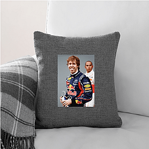 Sebastian Vettel Four Time World Champ Sebastian Vettel Pillows Cover