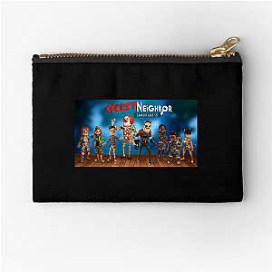 Secret Neighbor Team Up Or Die Secret Neighbor Zipper Pouches