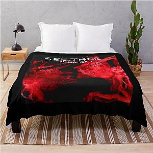 Seether full originals album-logo Throw Blanket