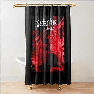 Seether full originals album-logo Shower Curtain