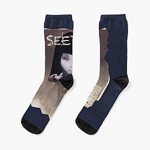 Seether Fashion Shirts Black Summer Custom Short Sleeve Tee Top Socks