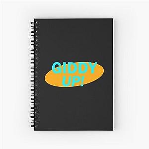 Seinfeld Kramer -Giddy Up!-   Spiral Notebook