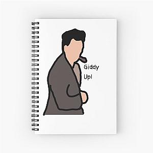 Kramer Giddy Up Seinfeld  Spiral Notebook