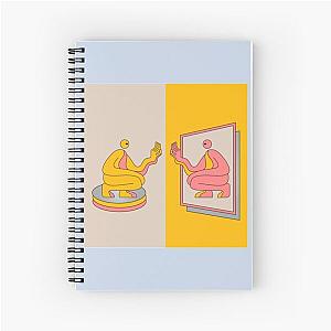 DJ Seinfeld Mirrors   Spiral Notebook