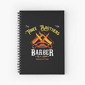 Three Brothers Barber Shop from Seinfeld    Spiral Notebook