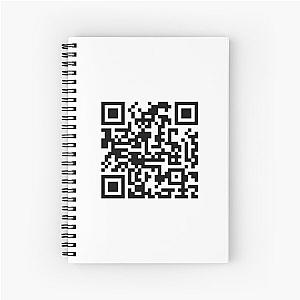 Seinfeld Theme QR Code  Spiral Notebook