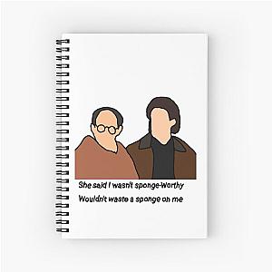 Seinfeld Sponge-worthy  Spiral Notebook