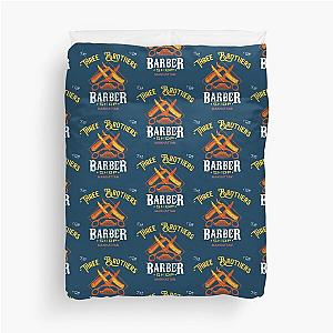 Three Brothers Barber Shop from Seinfeld    Duvet Cover