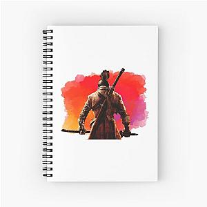 Sekiro: Shadows Die Twice Shinobi Artwork Spiral Notebook