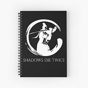 Retro Vintage Sekiro The Shadow Warrior Shadows Die Twice Spiral Notebook