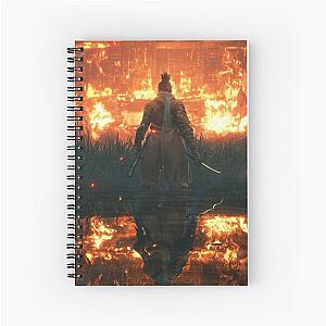 Sekiro - Shadows Die Twice Water Fire Spiral Notebook