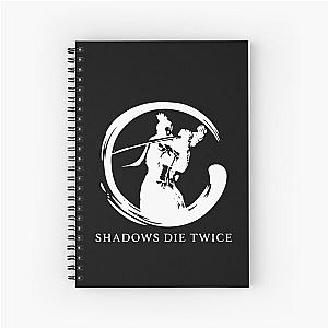 Shadows Die Twice T-Shirt Youtuber Twitch Streamer Tee Gaming Sekiro Gamer Tshirt Gift Man Women Gift Geek Ideas 001 Spiral Notebook