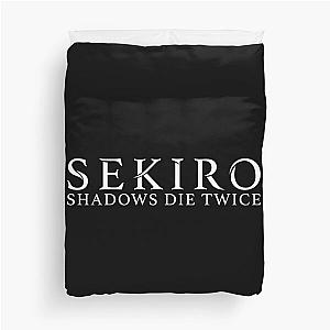 SEKIRO - Shadows die twice - White logo Duvet Cover