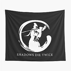 Shadows Die Twice T-Shirt Youtuber Twitch Streamer Tee Gaming Sekiro Gamer Tshirt Gift Man Women Gift Geek Ideas 001 Tapestry