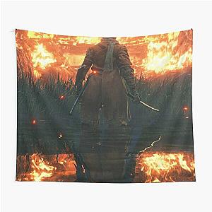 Sekiro - Shadows Die Twice Water Fire Tapestry