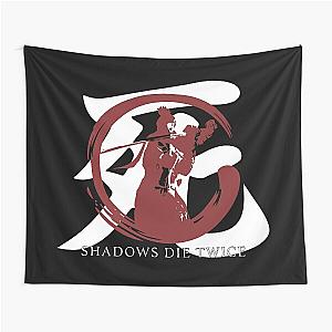 Shadows Die Twice T-Shirt Youtuber Twitch Streamer Tee Gaming Sekiro Gamer Tshirt Gift Man Women Gift Geek Ideas 003 Tapestry