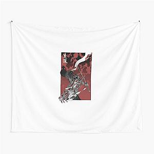 Wolf with katana sekiro Tapestry