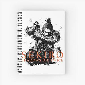 sekiro shadows die twice Spiral Notebook