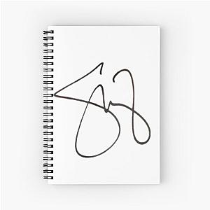 selena gomez signature overlay Spiral Notebook