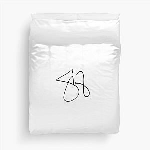 selena gomez signature overlay Duvet Cover