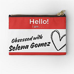 Obsessed with Selena Gomez Zipper Pouch