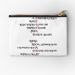 Selena Gomez Rare Tracks  Zipper Pouch