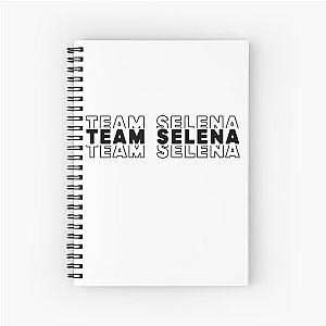 Team Selena Gomez Spiral Notebook