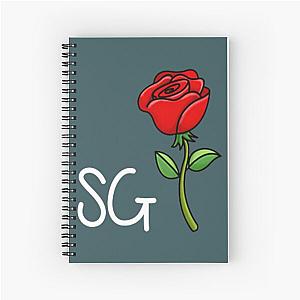 Selena Gomez Rose  Spiral Notebook