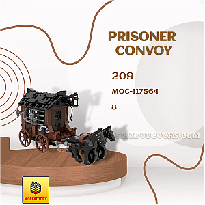 MOC Factory MOC-117564 Creator Expert Prisoner Convoy