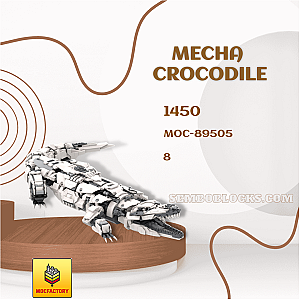 MOC Factory 89505 Creator Expert Mecha Crocodile