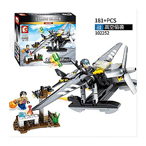 SEMBO 102252 Black Hawk Special Forces: High-altitude Sneak Attack Technic