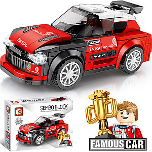 SEMBO 607039 Famous Cars: Rally Car Citroen C3 Technic