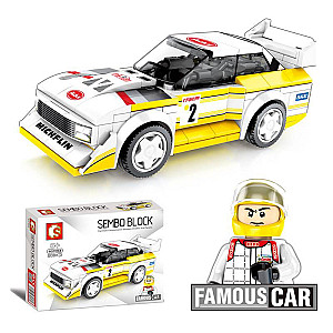 SEMBO 607053 Famous Cars: Audi Sport Quattro S1 Technic