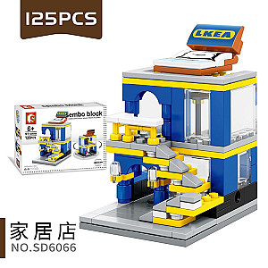 SEMBO SD6066 Mini Street View: IKEA Street Scene