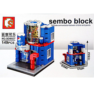 SEMBO SD6027 Mini Street View: Pepsi Store Street Scene