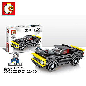 SEMBO 607021 Famous Cars: 607021 Technic