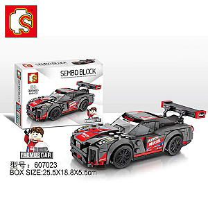 SEMBO 607023 Famous Cars: Nissan GT-R Technic