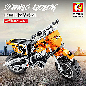 SEMBO 701106 Bike Motor Techinque Finger Yellow Motorcycle Technic