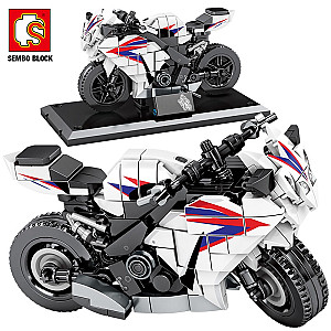 SEMBO 701112-6 City Off-road Motorbike Technic