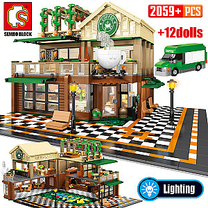 SEMBO 601093 Casual coffee house lighting Street View