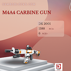 DK 2001 Military M4A4 Carbine Gun