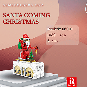 REOBRIX 66001 Creator Expert Santa Coming Christmas