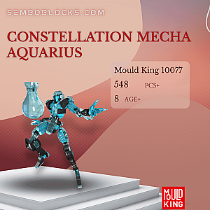 MOULD KING 10077 Creator Expert Constellation Mecha Aquarius