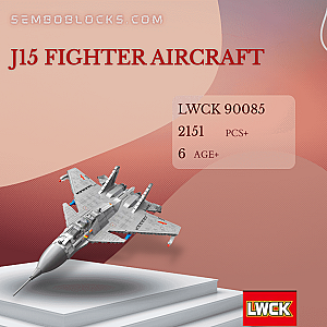 LWCK 90085 Military J15 Fighter Aircraft